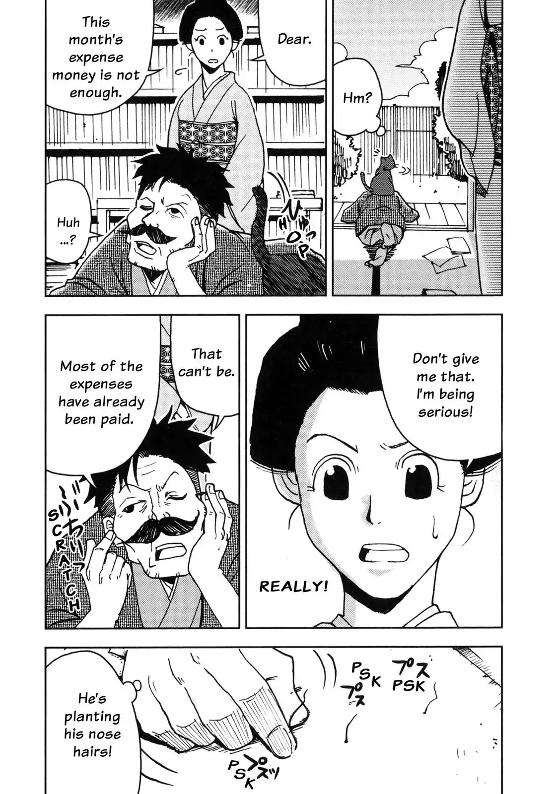 I Am a Cat Chapter 4 page 3 - Chapter 4: The Goldfield Family
