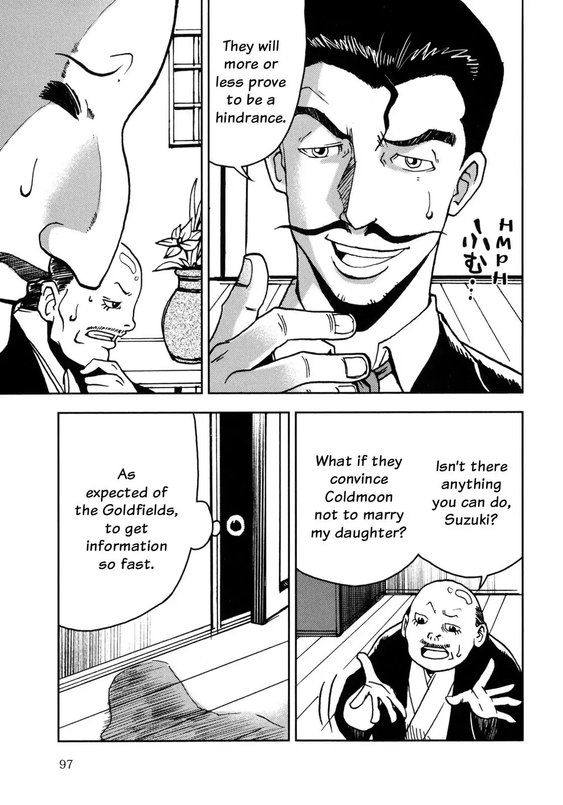 I Am a Cat Chapter 4 page 34 - Chapter 4: The Goldfield Family