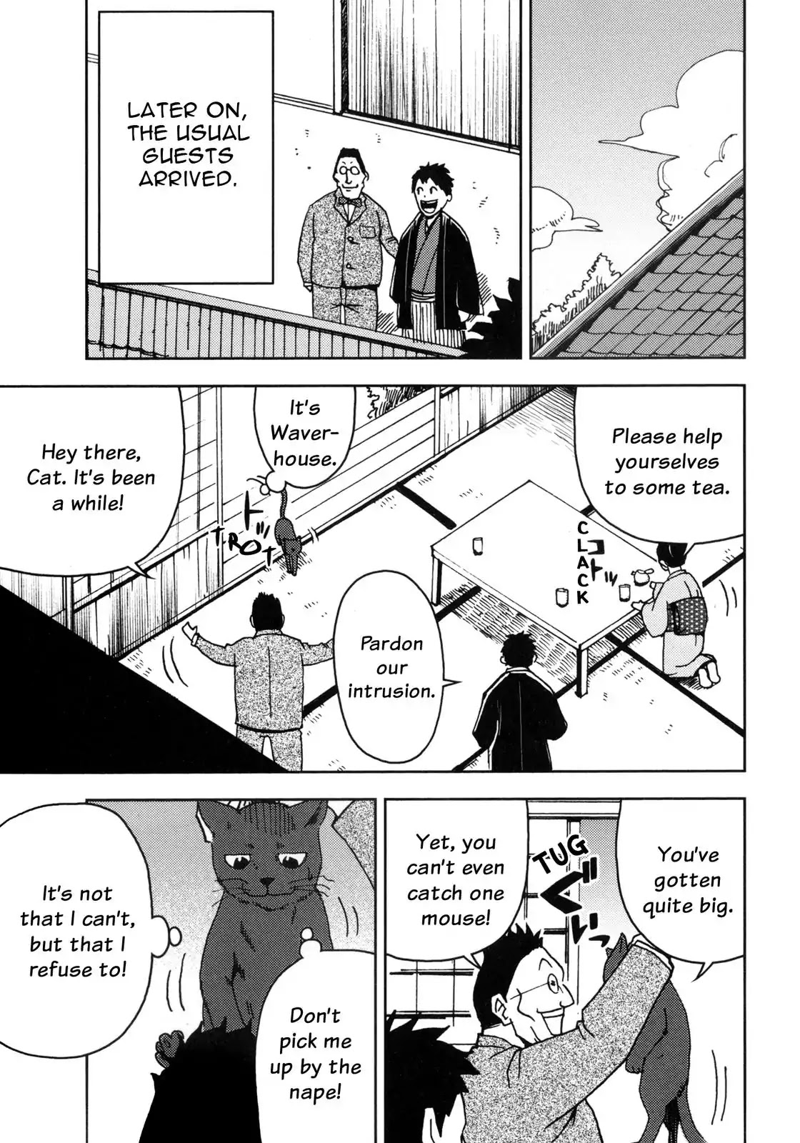 I Am a Cat Chapter 4 page 6 - Chapter 4: The Goldfield Family