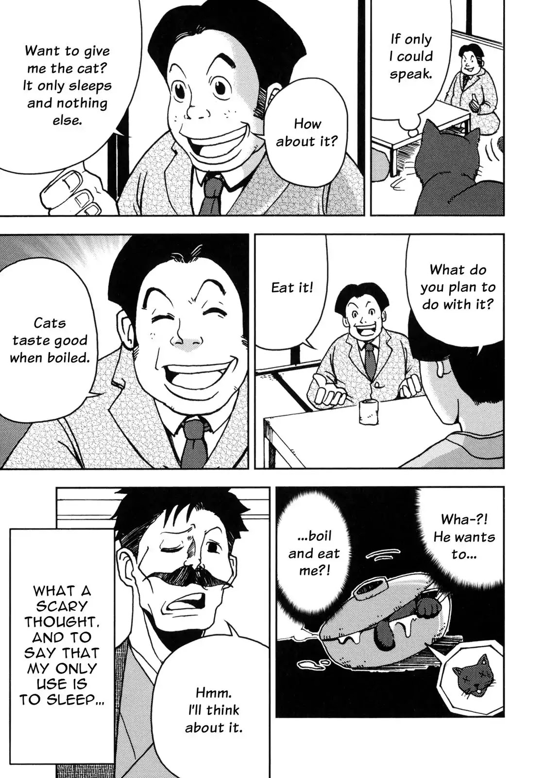 I Am a Cat Chapter 5 page 16 - Chapter 5: Master and His Friends