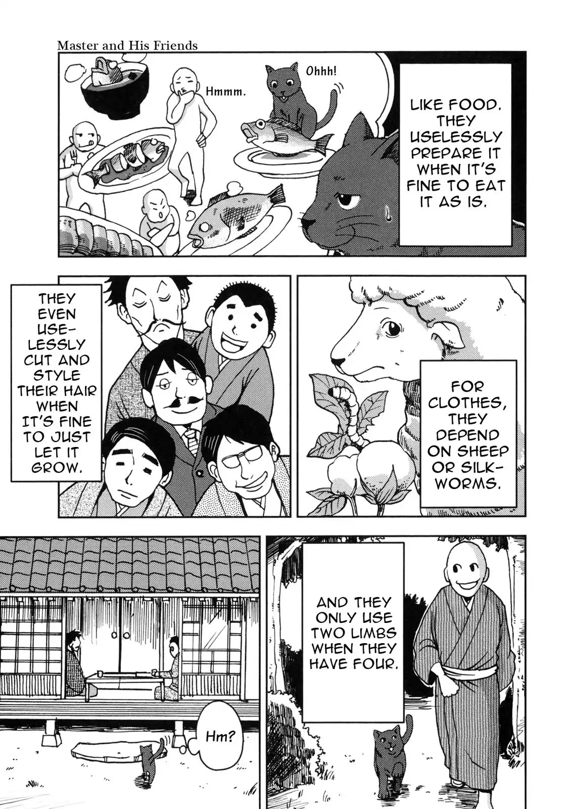 I Am a Cat Chapter 5 page 22 - Chapter 5: Master and His Friends