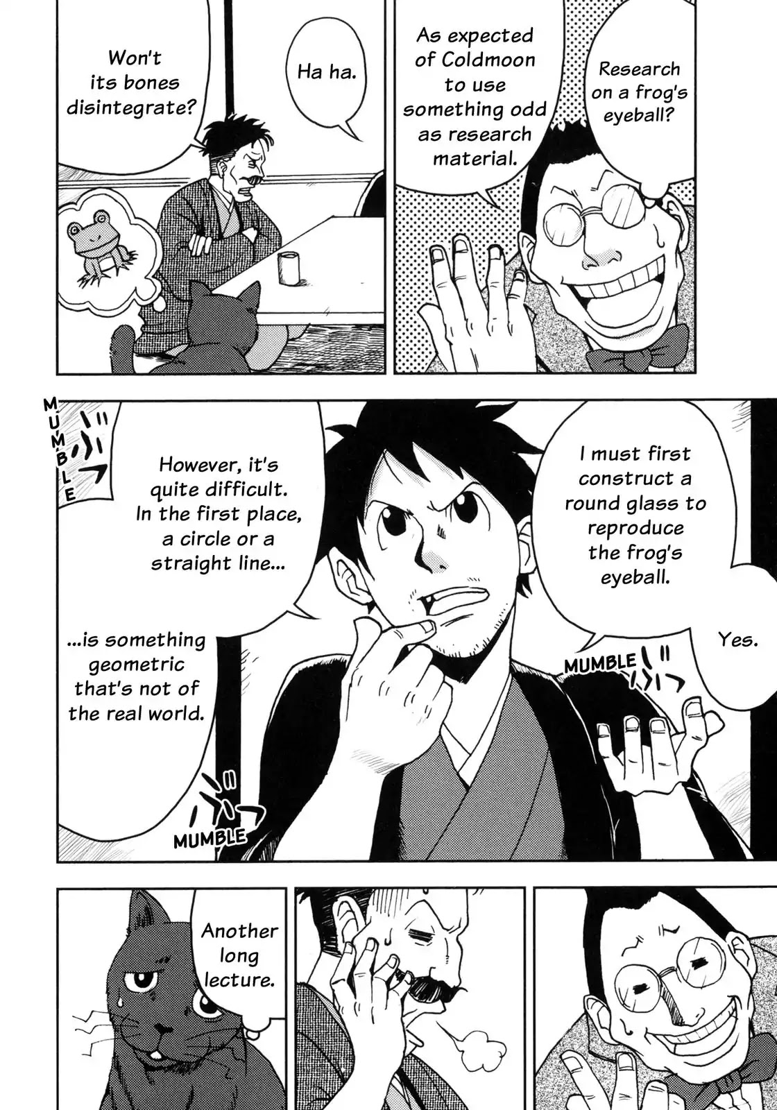 I Am a Cat Chapter 5 page 25 - Chapter 5: Master and His Friends