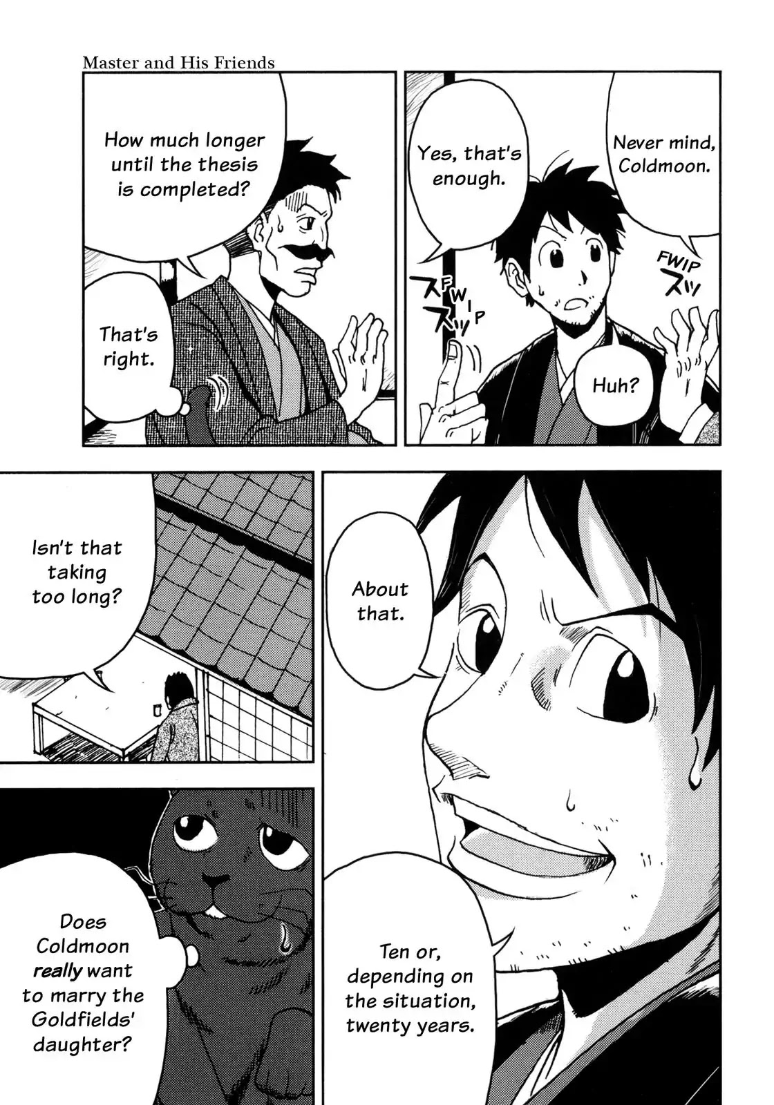 I Am a Cat Chapter 5 page 26 - Chapter 5: Master and His Friends