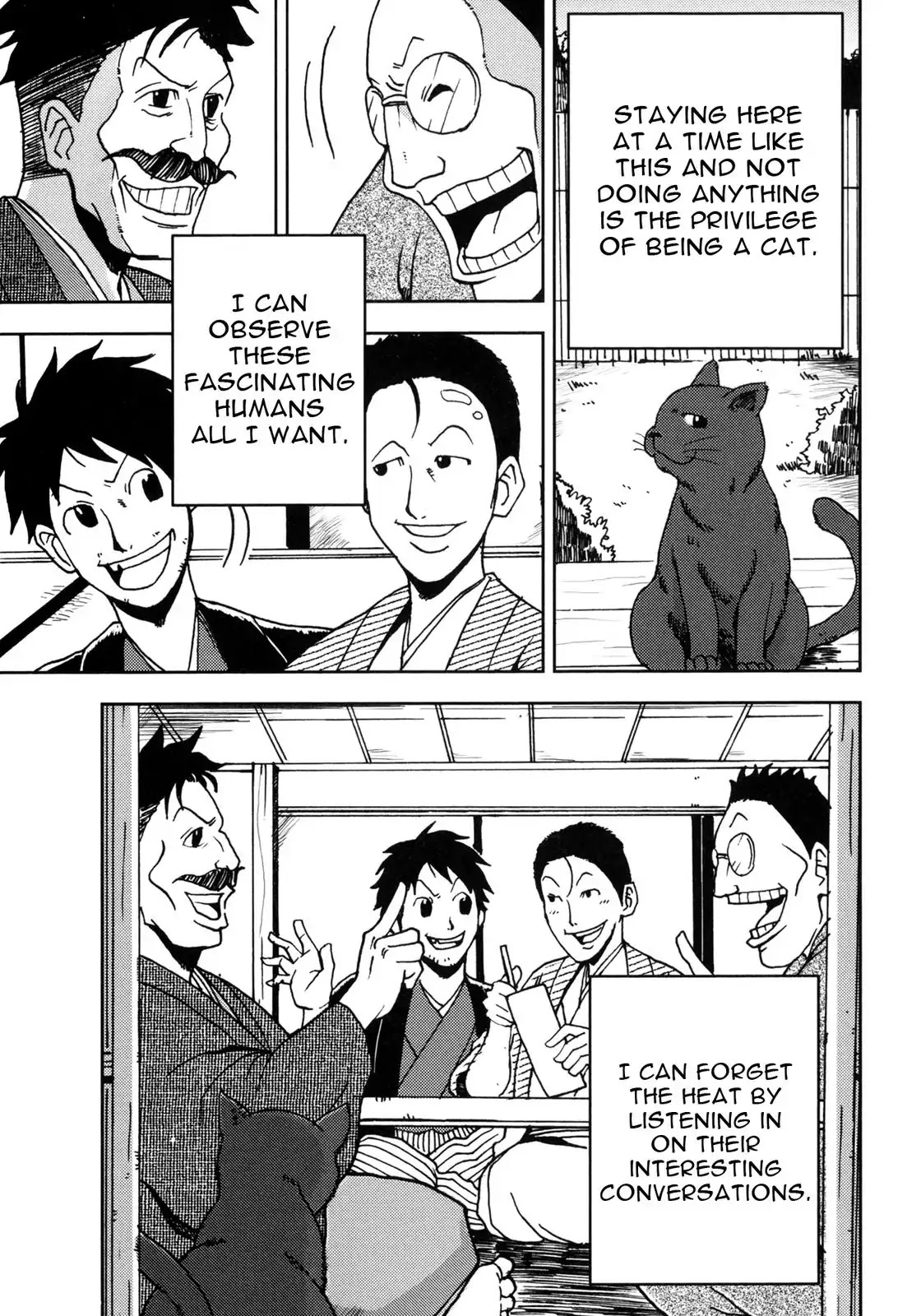 I Am a Cat Chapter 5 page 28 - Chapter 5: Master and His Friends