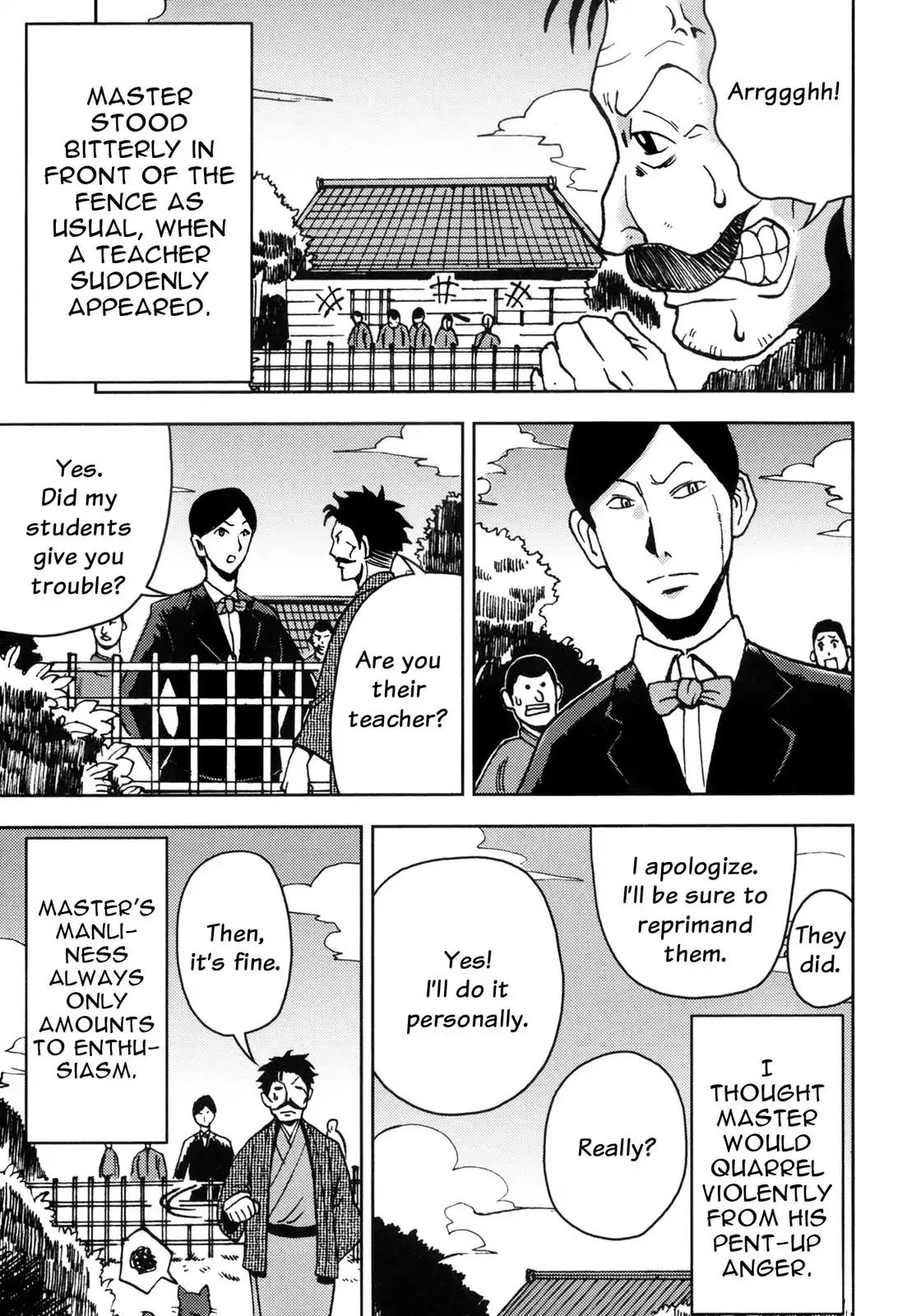 I Am a Cat Chapter 6 page 10 - Chapter 6: Raku-Unkan