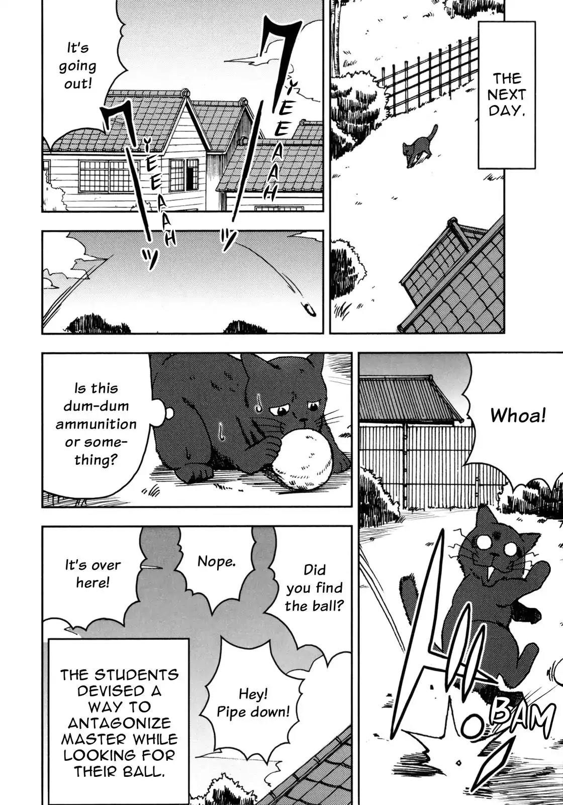 I Am a Cat Chapter 6 page 9 - Chapter 6: Raku-Unkan