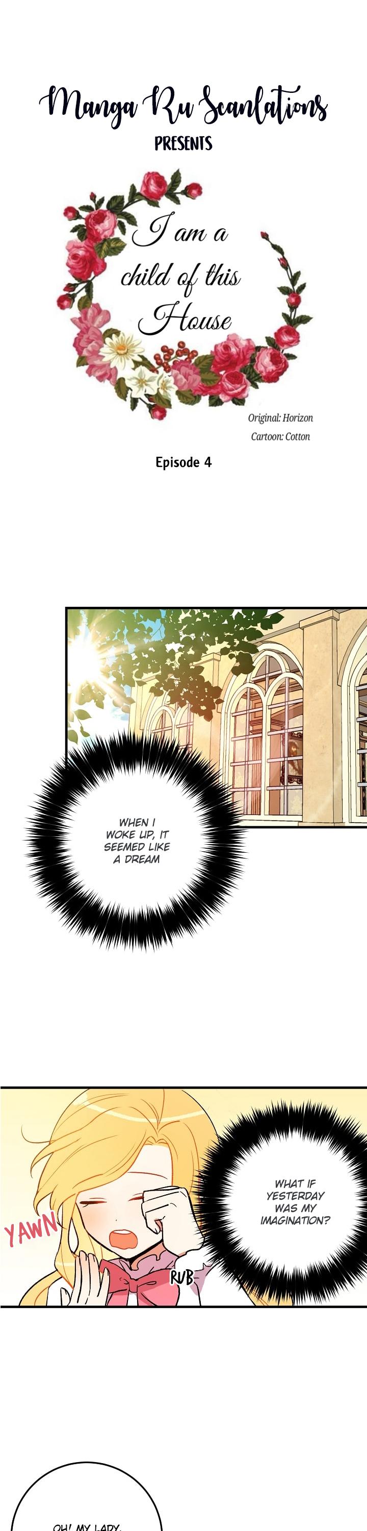 I Am a Child of This House Chapter 4 page 1 - Chapter 4