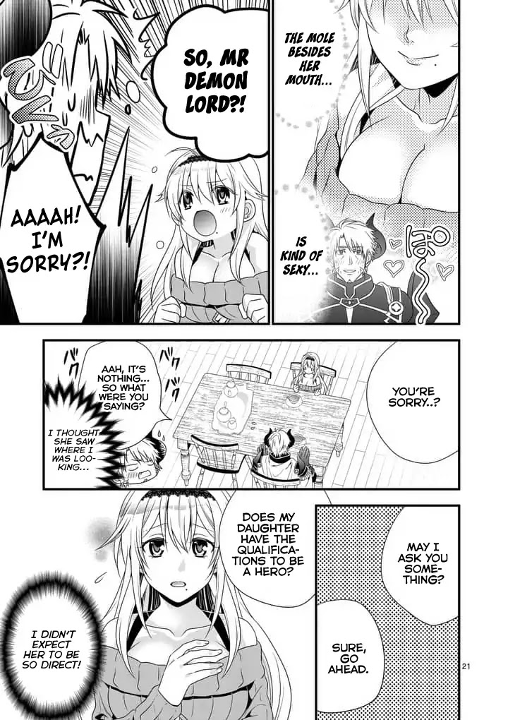 I Am A Demon King. I Got Remarried to A Mother of A Brave Woman, So She Became My Daughter-In-Law. Chapter 1 page 21 - Chapter 1: Even if I'm hated.