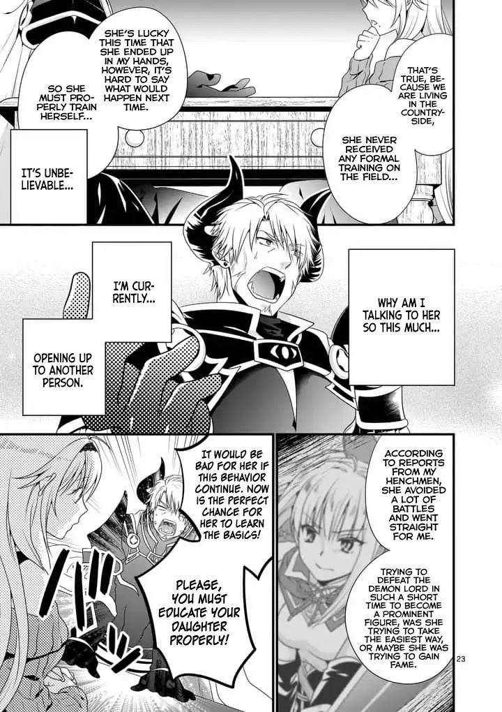 I Am A Demon King. I Got Remarried to A Mother of A Brave Woman, So She Became My Daughter-In-Law. Chapter 1 page 23 - Chapter 1: Even if I'm hated.