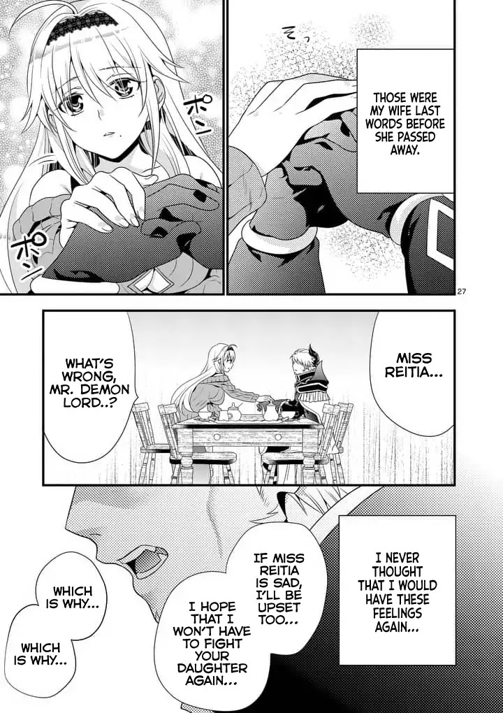 I Am A Demon King. I Got Remarried to A Mother of A Brave Woman, So She Became My Daughter-In-Law. Chapter 1 page 27 - Chapter 1: Even if I'm hated.