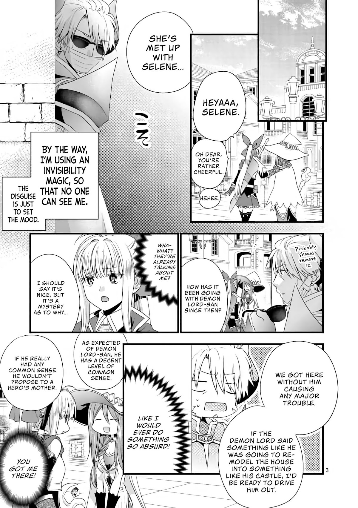 I Am A Demon King. I Got Remarried to A Mother of A Brave Woman, So She Became My Daughter-In-Law. Chapter 10 page 4 - Chapter 10