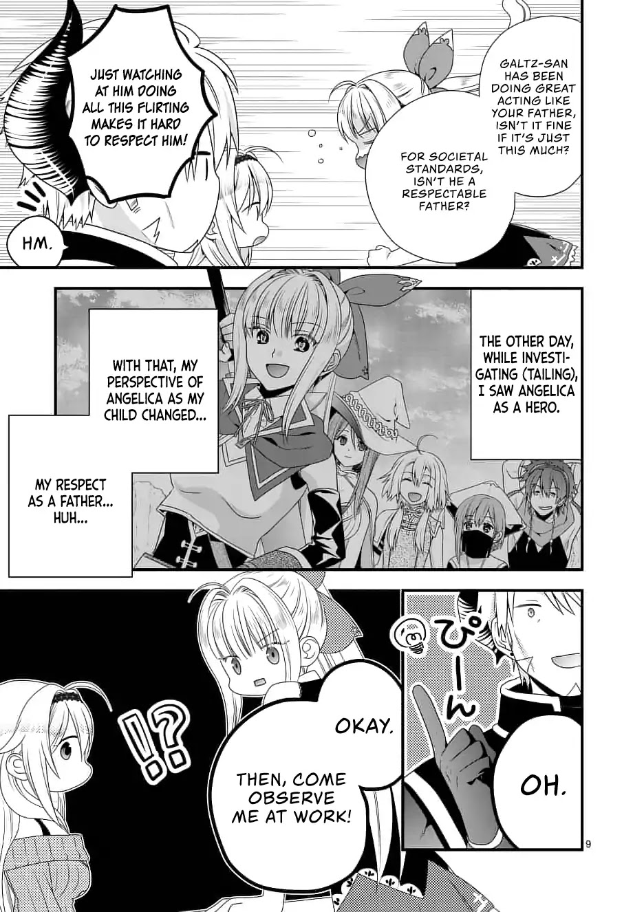 I Am A Demon King. I Got Remarried to A Mother of A Brave Woman, So She Became My Daughter-In-Law. Chapter 11 page 10 - Chapter 11