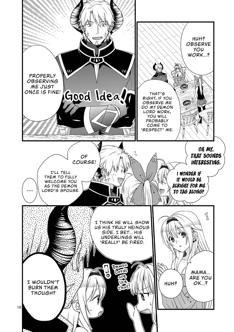 I Am A Demon King. I Got Remarried to A Mother of A Brave Woman, So She Became My Daughter-In-Law. Chapter 11 page 11 - Chapter 11