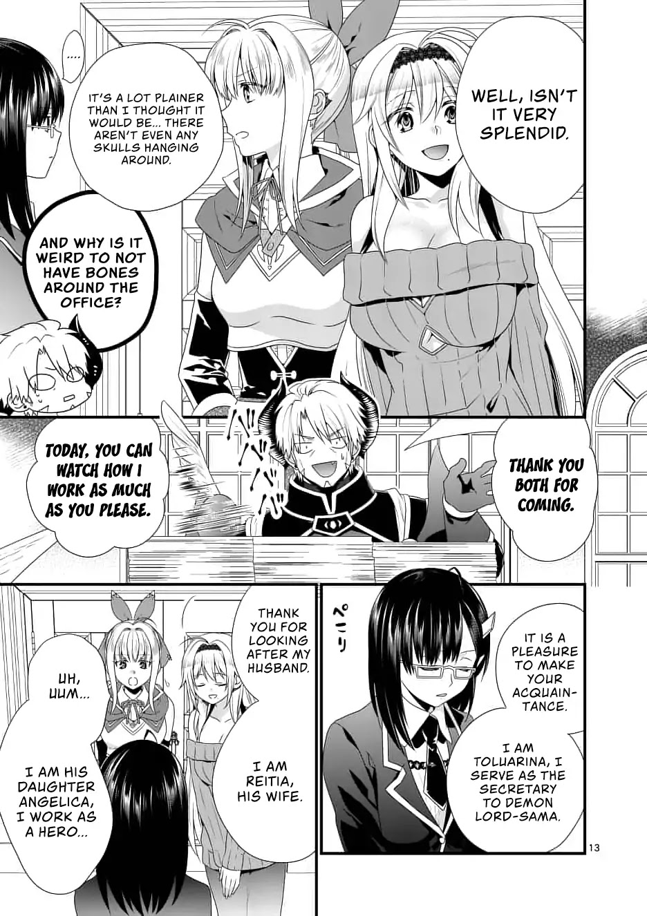 I Am A Demon King. I Got Remarried to A Mother of A Brave Woman, So She Became My Daughter-In-Law. Chapter 11 page 14 - Chapter 11