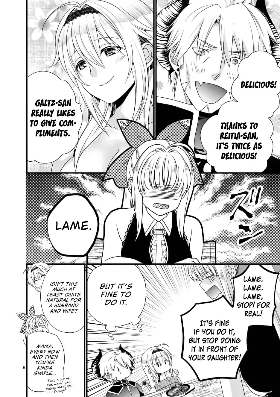 I Am A Demon King. I Got Remarried to A Mother of A Brave Woman, So She Became My Daughter-In-Law. Chapter 11 page 9 - Chapter 11