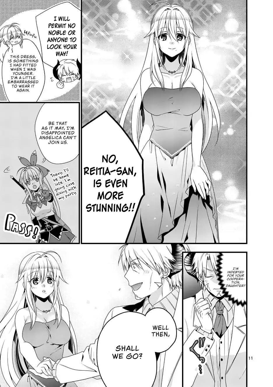 I Am A Demon King. I Got Remarried to A Mother of A Brave Woman, So She Became My Daughter-In-Law. Chapter 13 page 12 - Chapter 13