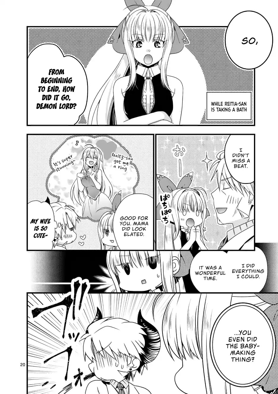 I Am A Demon King. I Got Remarried to A Mother of A Brave Woman, So She Became My Daughter-In-Law. Chapter 13 page 21 - Chapter 13