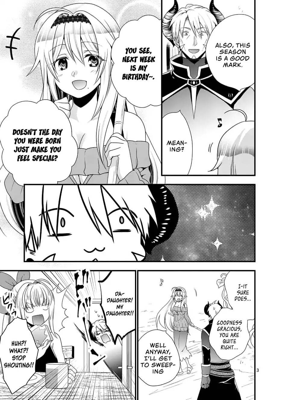 I Am A Demon King. I Got Remarried to A Mother of A Brave Woman, So She Became My Daughter-In-Law. Chapter 13 page 4 - Chapter 13