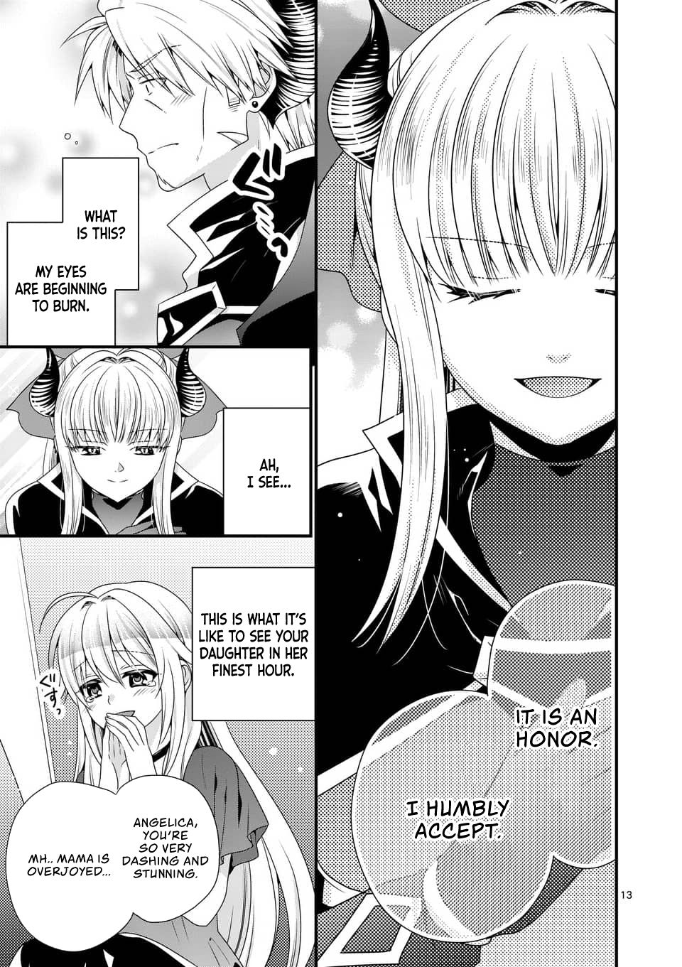 I Am A Demon King. I Got Remarried to A Mother of A Brave Woman, So She Became My Daughter-In-Law. Chapter 18 page 14 - Chapter 18