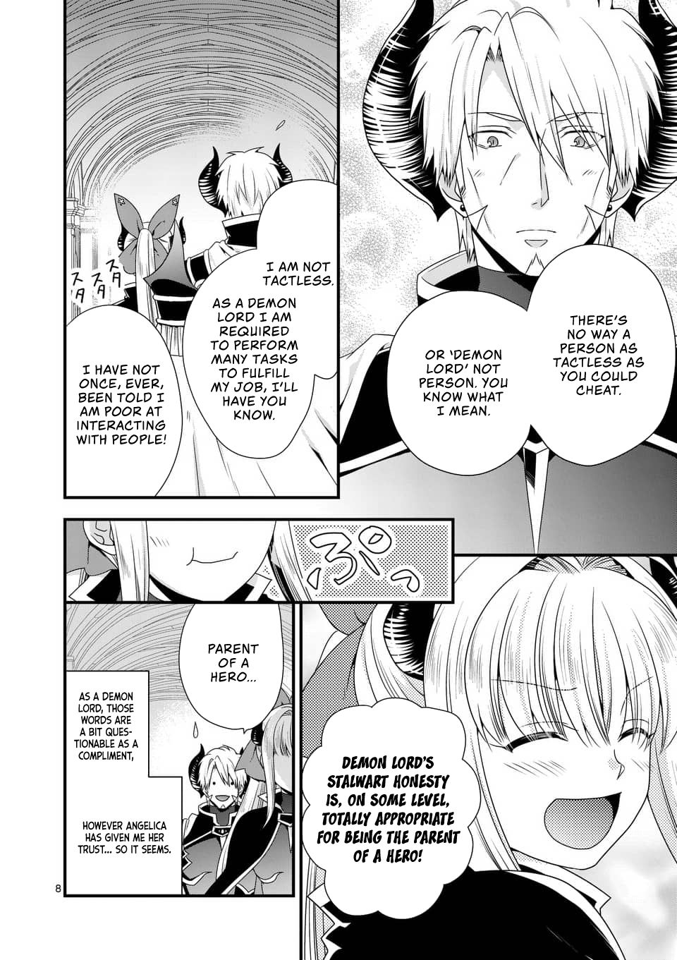 I Am A Demon King. I Got Remarried to A Mother of A Brave Woman, So She Became My Daughter-In-Law. Chapter 18 page 9 - Chapter 18