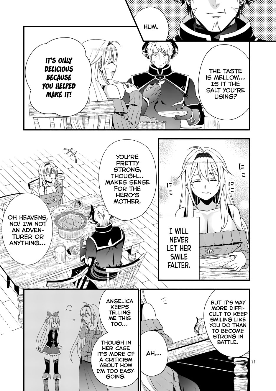 I Am A Demon King. I Got Remarried to A Mother of A Brave Woman, So She Became My Daughter-In-Law. Chapter 2 page 12 - Chapter 2