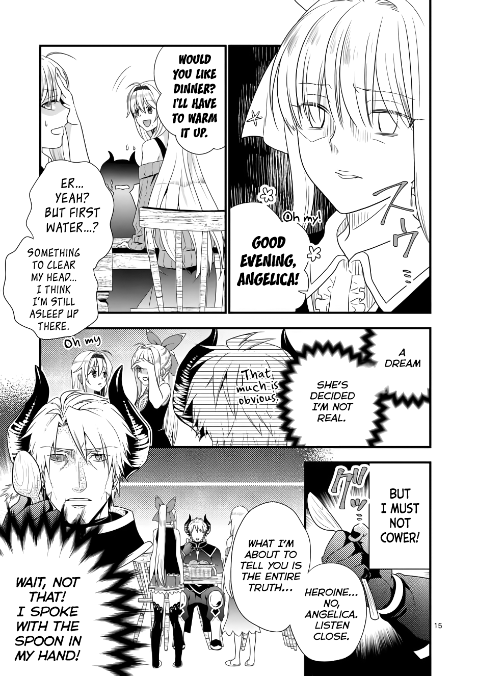 I Am A Demon King. I Got Remarried to A Mother of A Brave Woman, So She Became My Daughter-In-Law. Chapter 2 page 16 - Chapter 2