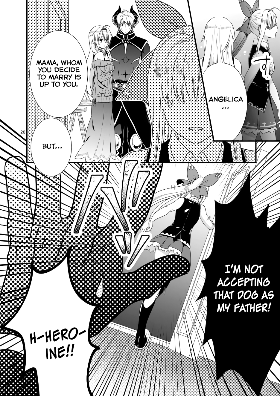 I Am A Demon King. I Got Remarried to A Mother of A Brave Woman, So She Became My Daughter-In-Law. Chapter 2 page 21 - Chapter 2