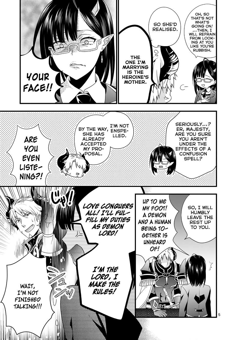 I Am A Demon King. I Got Remarried to A Mother of A Brave Woman, So She Became My Daughter-In-Law. Chapter 2 page 6 - Chapter 2