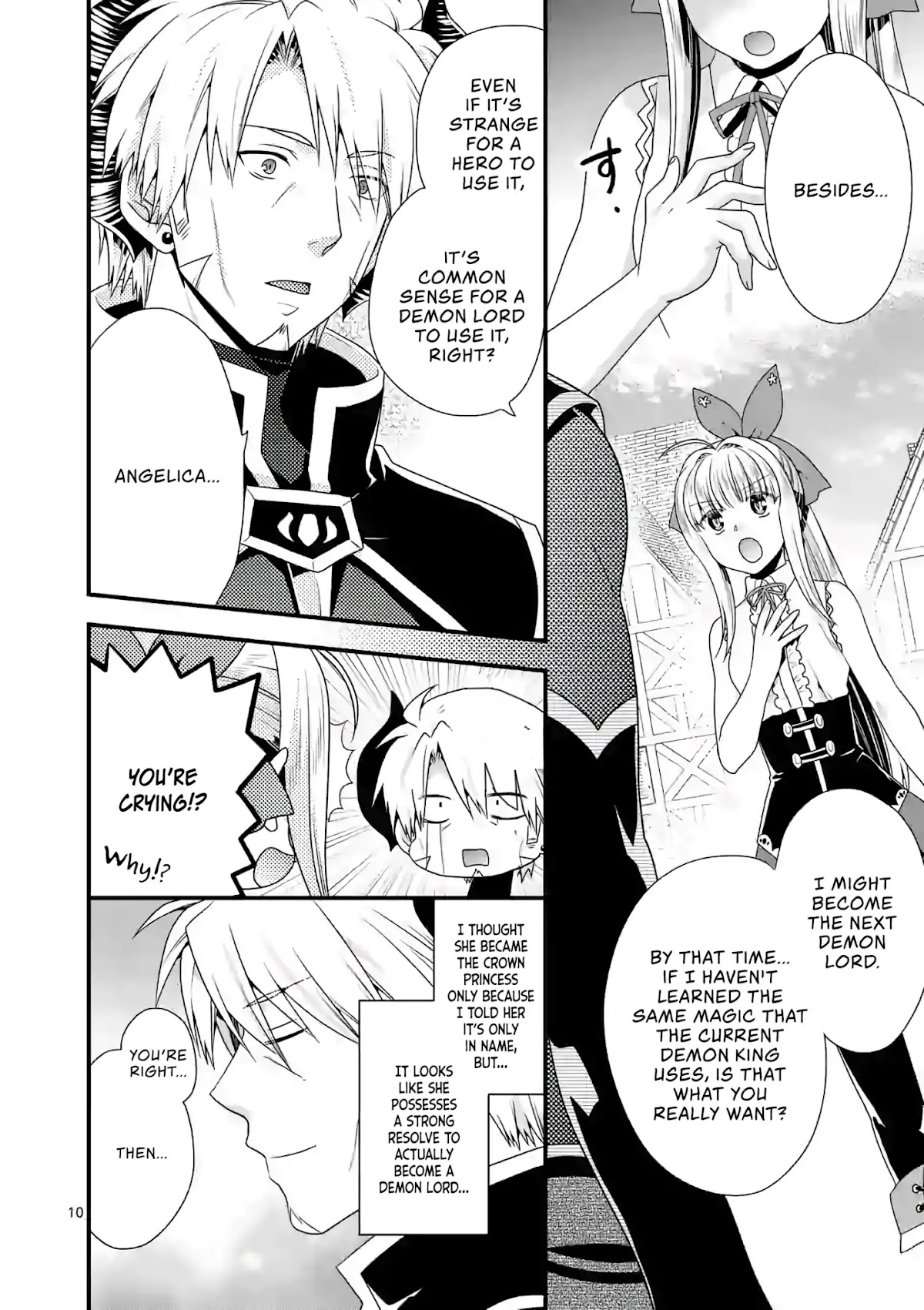 I Am A Demon King. I Got Remarried to A Mother of A Brave Woman, So She Became My Daughter-In-Law. Chapter 20 page 11 - Chapter 20