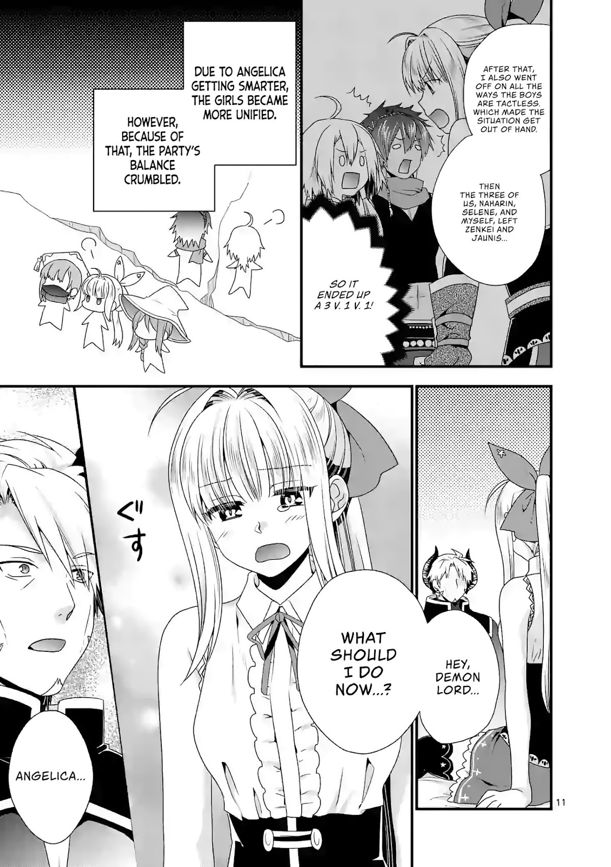 I Am A Demon King. I Got Remarried to A Mother of A Brave Woman, So She Became My Daughter-In-Law. Chapter 21 page 12 - Chapter 21