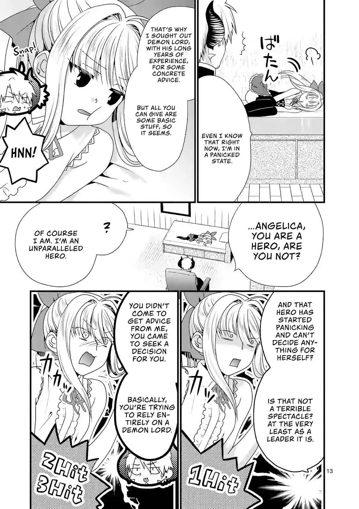 I Am A Demon King. I Got Remarried to A Mother of A Brave Woman, So She Became My Daughter-In-Law. Chapter 21 page 14 - Chapter 21