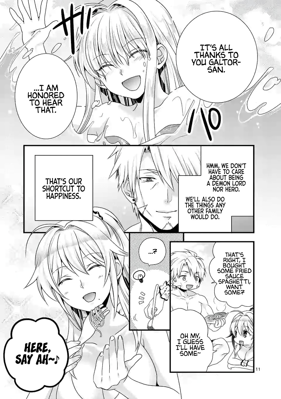 I Am A Demon King. I Got Remarried to A Mother of A Brave Woman, So She Became My Daughter-In-Law. Chapter 23 page 12 - Chapter 23