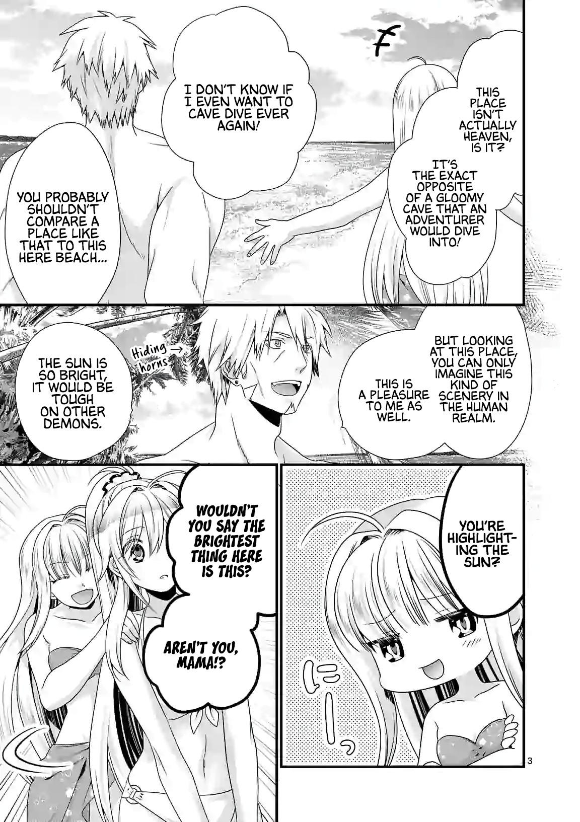 I Am A Demon King. I Got Remarried to A Mother of A Brave Woman, So She Became My Daughter-In-Law. Chapter 23 page 4 - Chapter 23
