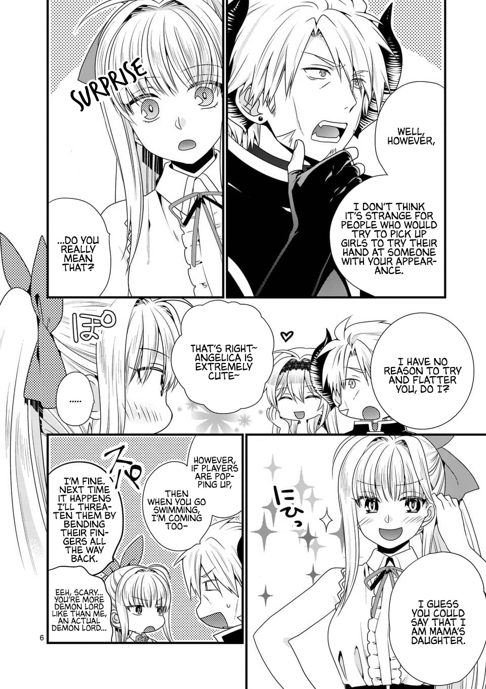 I Am A Demon King. I Got Remarried to A Mother of A Brave Woman, So She Became My Daughter-In-Law. Chapter 24 page 7 - Chapter 24