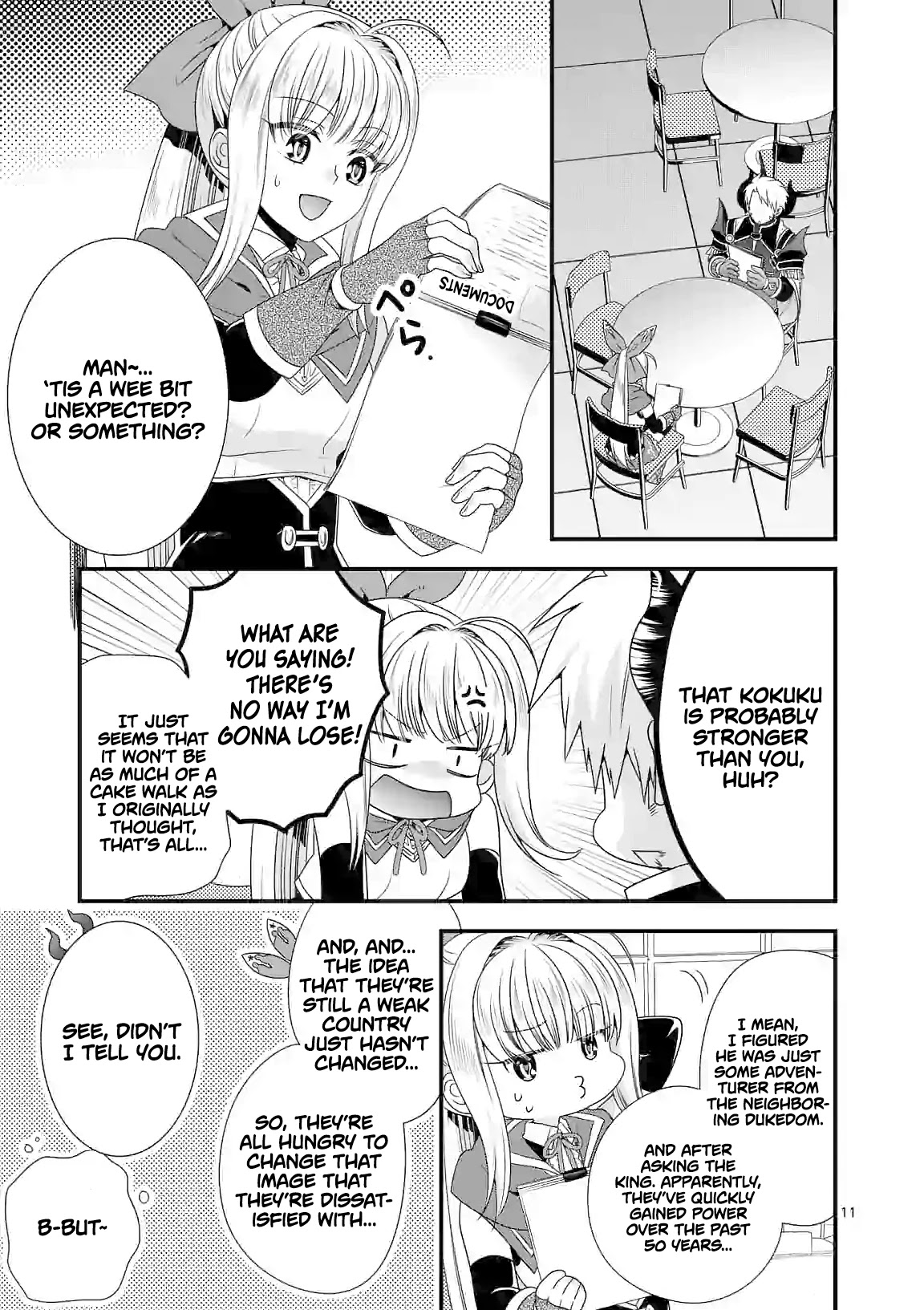 I Am A Demon King. I Got Remarried to A Mother of A Brave Woman, So She Became My Daughter-In-Law. Chapter 27 page 12 - Chapter 27