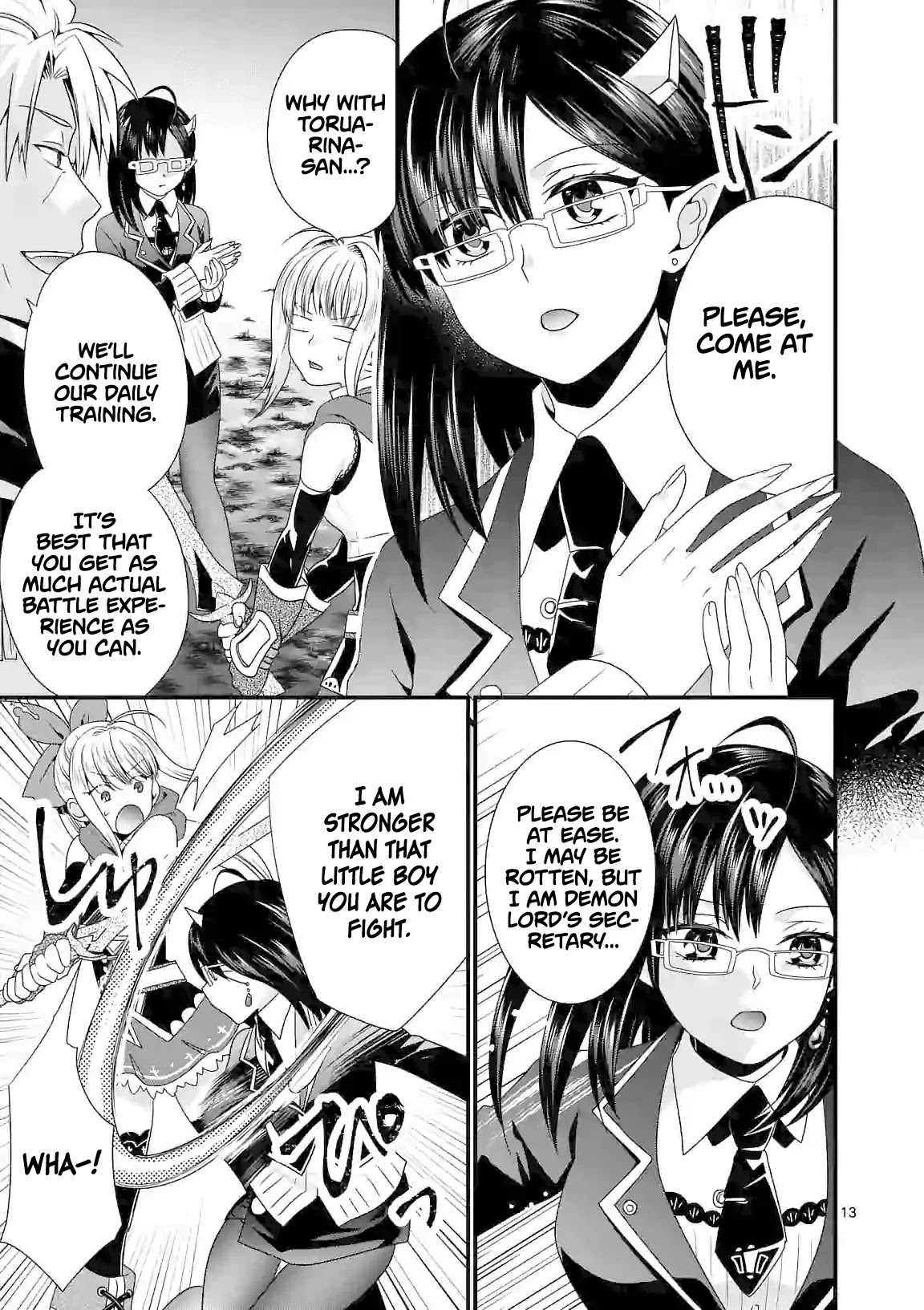 I Am A Demon King. I Got Remarried to A Mother of A Brave Woman, So She Became My Daughter-In-Law. Chapter 27 page 14 - Chapter 27