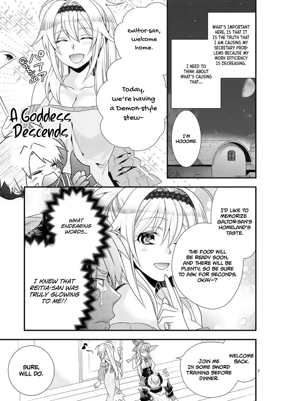 I Am A Demon King. I Got Remarried to A Mother of A Brave Woman, So She Became My Daughter-In-Law. Chapter 30 page 8 - Chapter 30