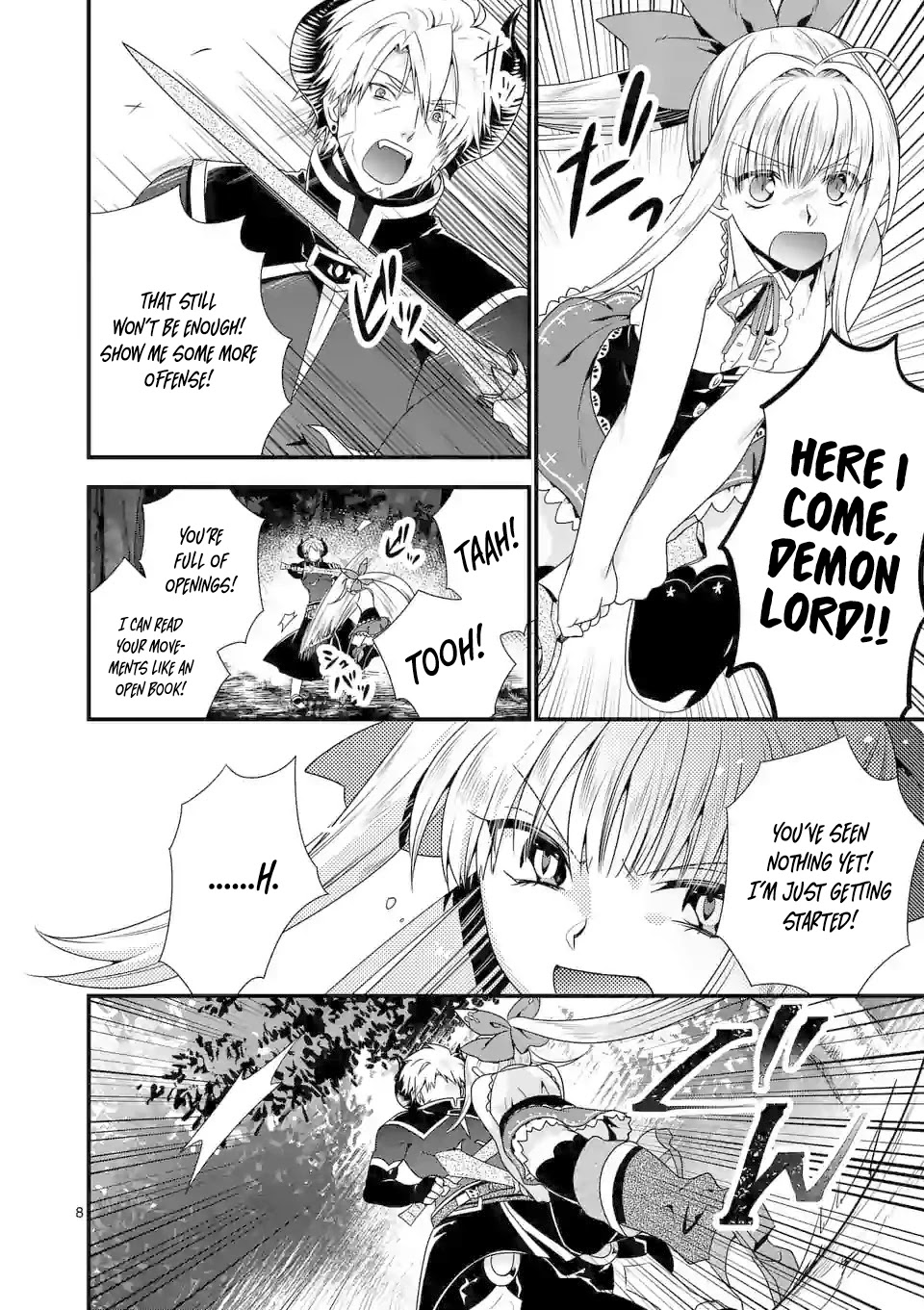 I Am A Demon King. I Got Remarried to A Mother of A Brave Woman, So She Became My Daughter-In-Law. Chapter 30 page 9 - Chapter 30