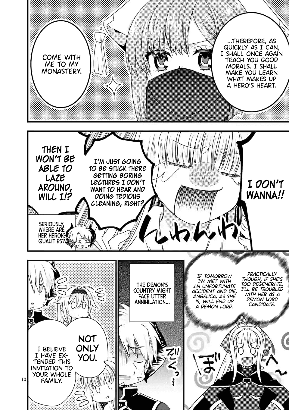 I Am A Demon King. I Got Remarried to A Mother of A Brave Woman, So She Became My Daughter-In-Law. Chapter 32 page 11 - Chapter 32