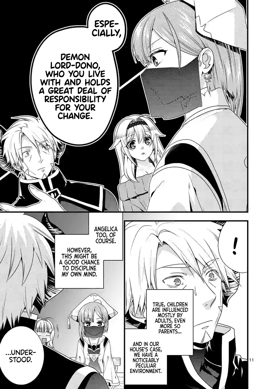 I Am A Demon King. I Got Remarried to A Mother of A Brave Woman, So She Became My Daughter-In-Law. Chapter 32 page 12 - Chapter 32
