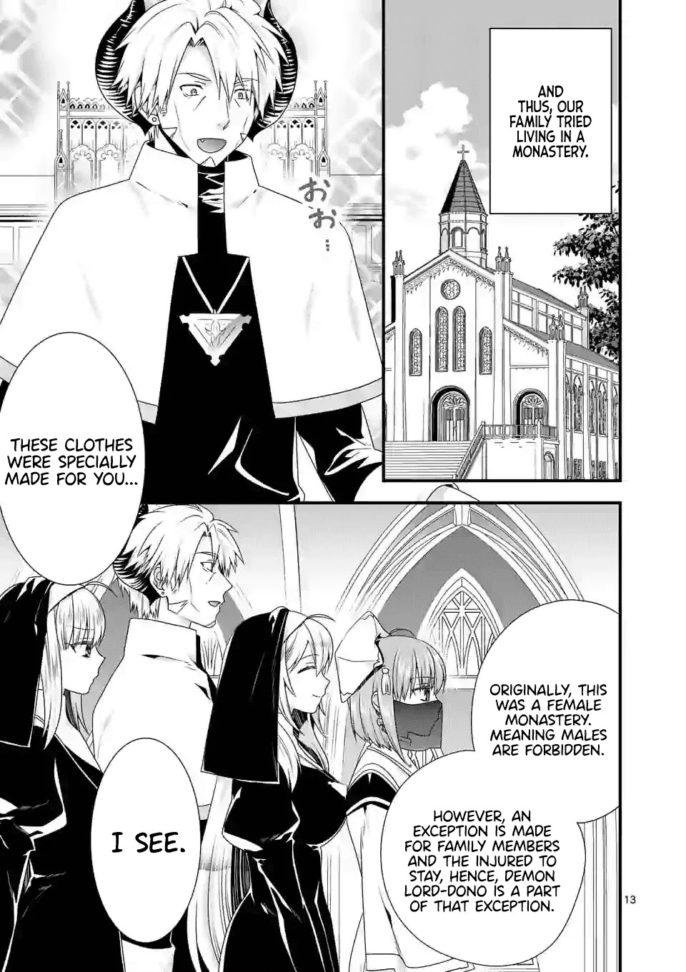I Am A Demon King. I Got Remarried to A Mother of A Brave Woman, So She Became My Daughter-In-Law. Chapter 32 page 14 - Chapter 32