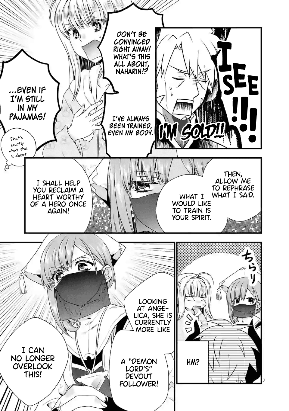 I Am A Demon King. I Got Remarried to A Mother of A Brave Woman, So She Became My Daughter-In-Law. Chapter 32 page 8 - Chapter 32