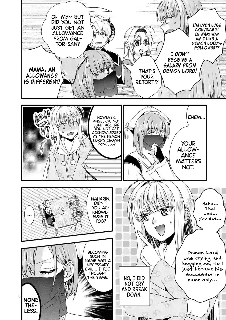 I Am A Demon King. I Got Remarried to A Mother of A Brave Woman, So She Became My Daughter-In-Law. Chapter 32 page 9 - Chapter 32