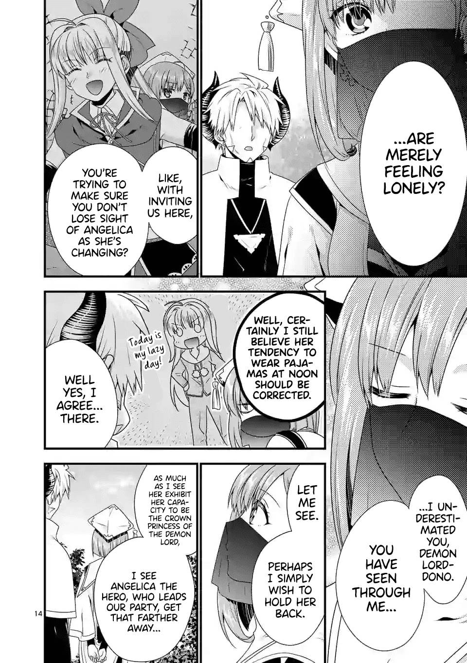 I Am A Demon King. I Got Remarried to A Mother of A Brave Woman, So She Became My Daughter-In-Law. Chapter 33 page 15 - Chapter 33