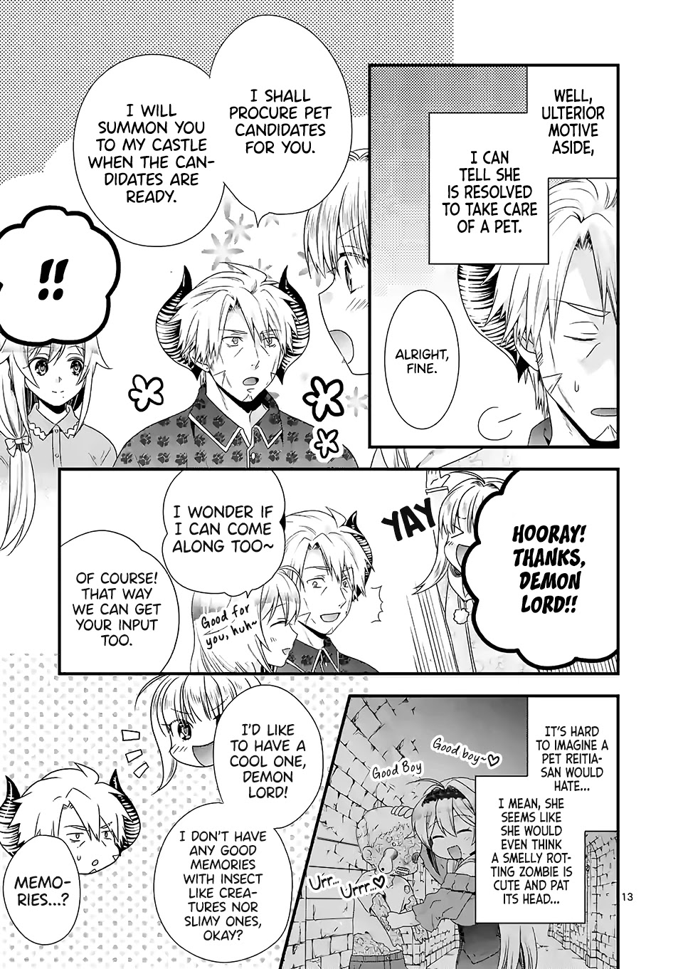 I Am A Demon King. I Got Remarried to A Mother of A Brave Woman, So She Became My Daughter-In-Law. Chapter 34 page 14 - Chapter 34