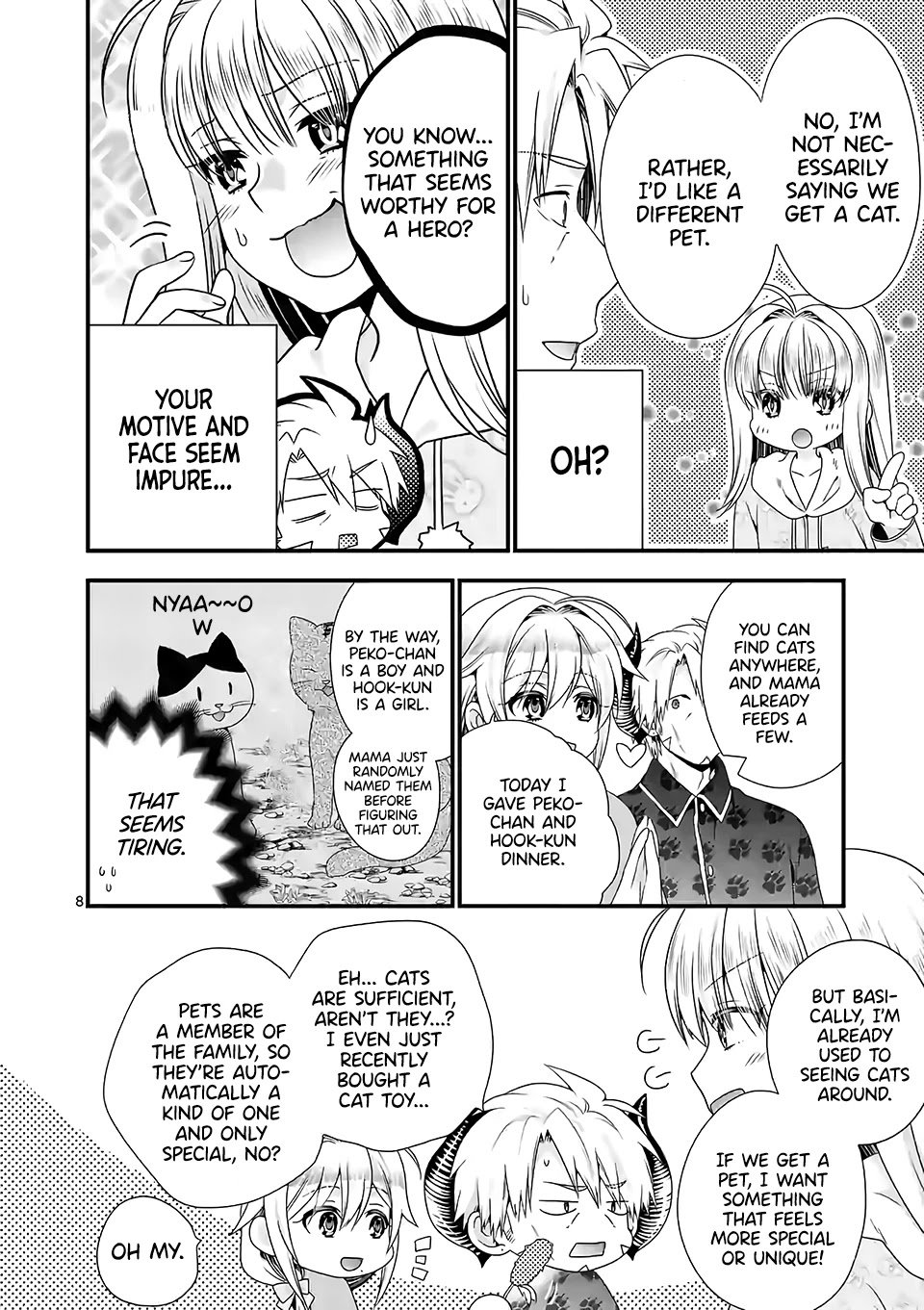 I Am A Demon King. I Got Remarried to A Mother of A Brave Woman, So She Became My Daughter-In-Law. Chapter 34 page 9 - Chapter 34