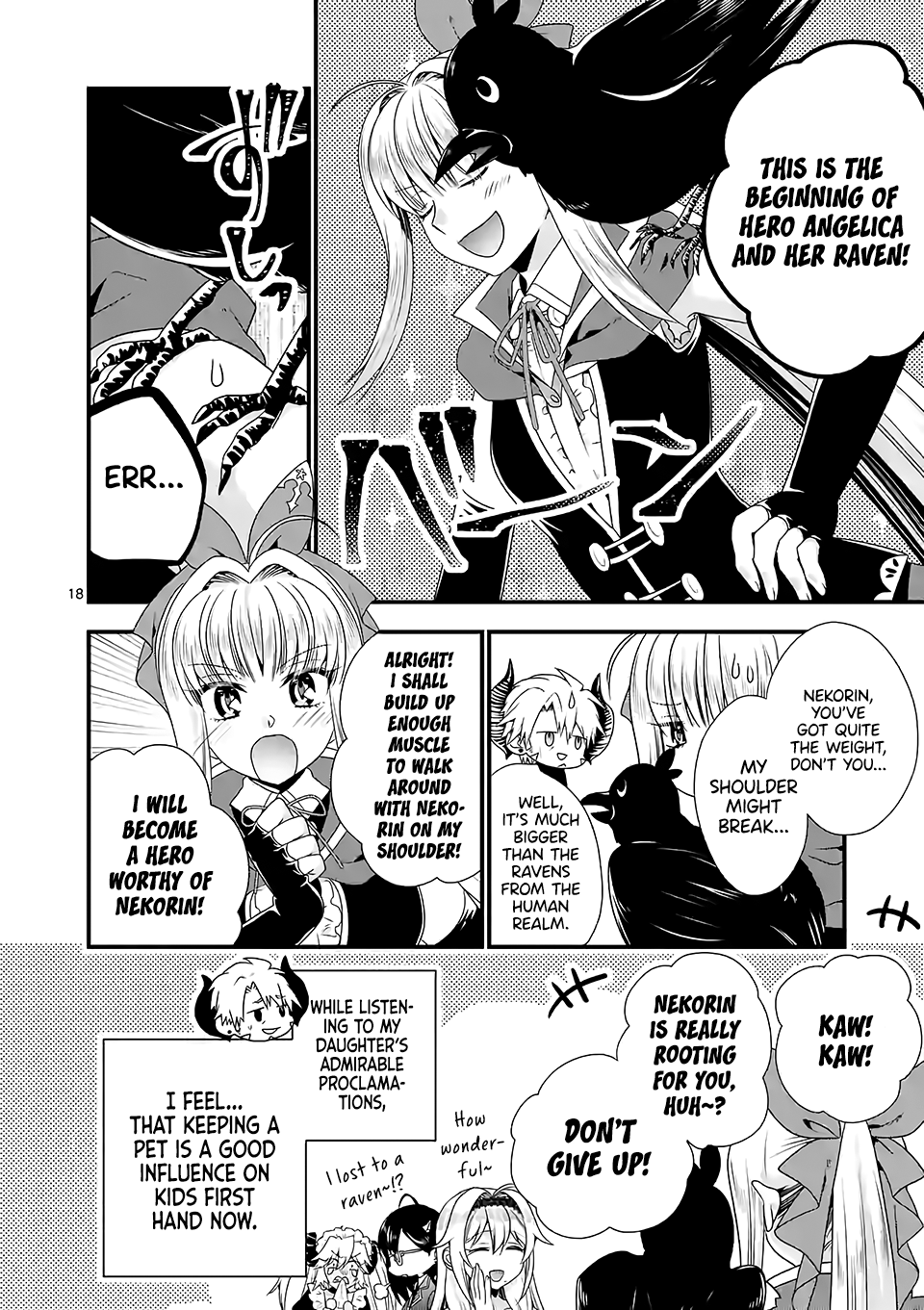 I Am A Demon King. I Got Remarried to A Mother of A Brave Woman, So She Became My Daughter-In-Law. Chapter 35 page 19 - Chapter 35
