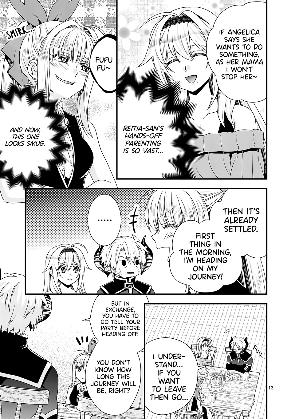 I Am A Demon King. I Got Remarried to A Mother of A Brave Woman, So She Became My Daughter-In-Law. Chapter 36 page 14 - Chapter 36