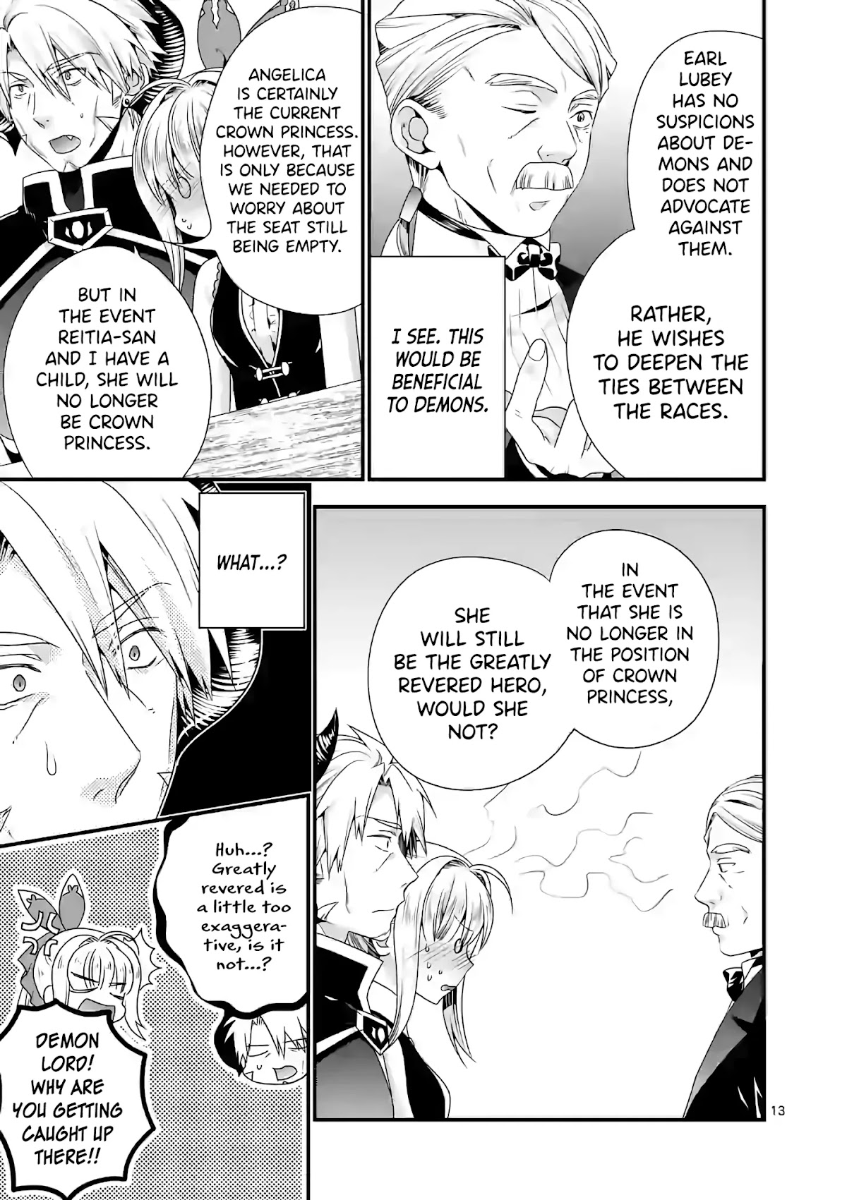 I Am A Demon King. I Got Remarried to A Mother of A Brave Woman, So She Became My Daughter-In-Law. Chapter 38 page 14 - Chapter 38
