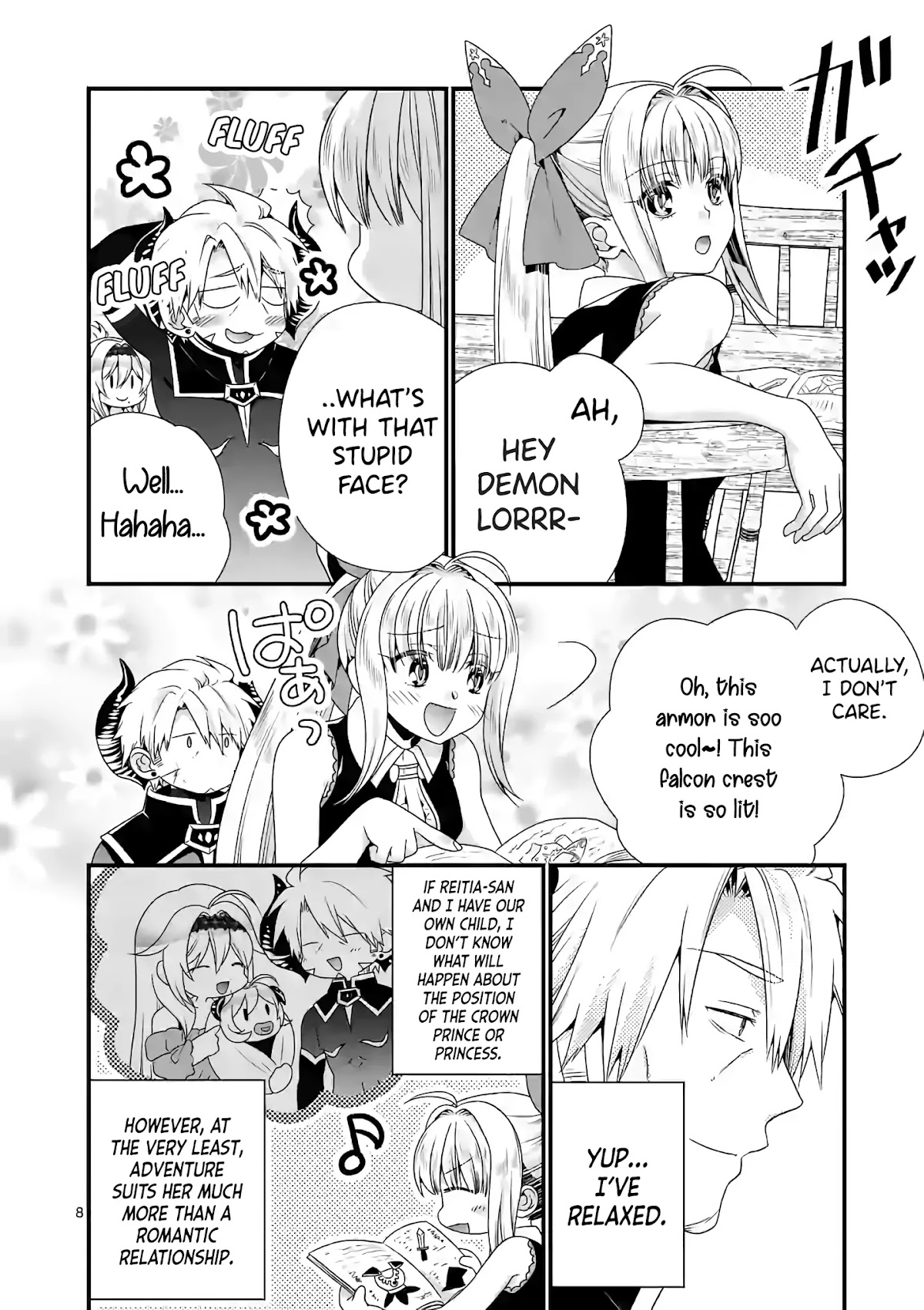 I Am A Demon King. I Got Remarried to A Mother of A Brave Woman, So She Became My Daughter-In-Law. Chapter 38 page 9 - Chapter 38